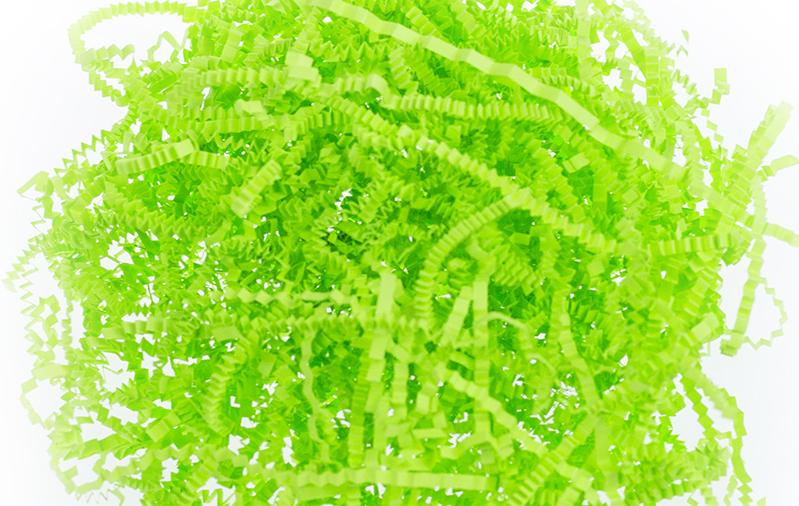 Бумажный наполнитель Зеленый неон