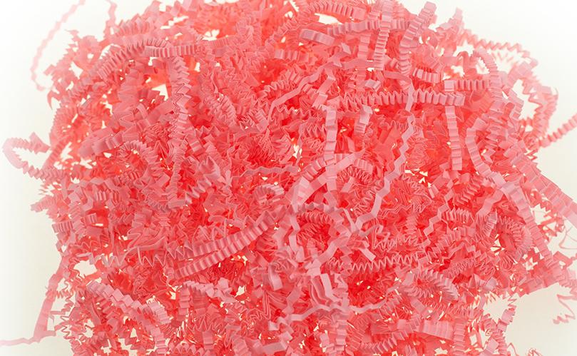 Бумажный наполнитель Розовый неон