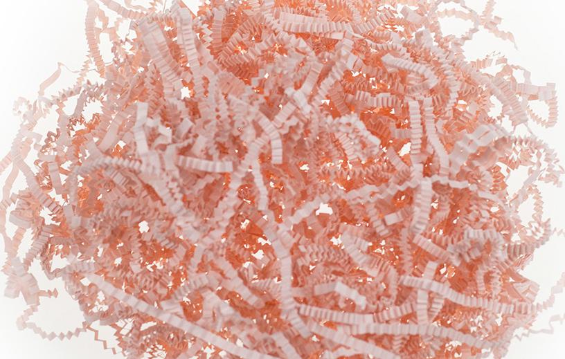 Бумажный наполнитель Роза