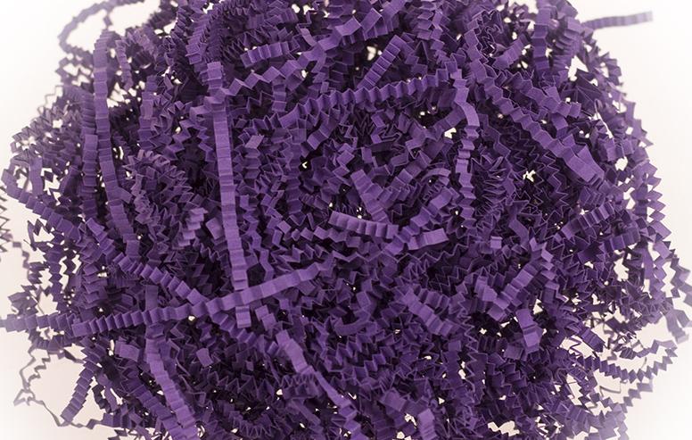 Бумажный наполнитель Лиловый