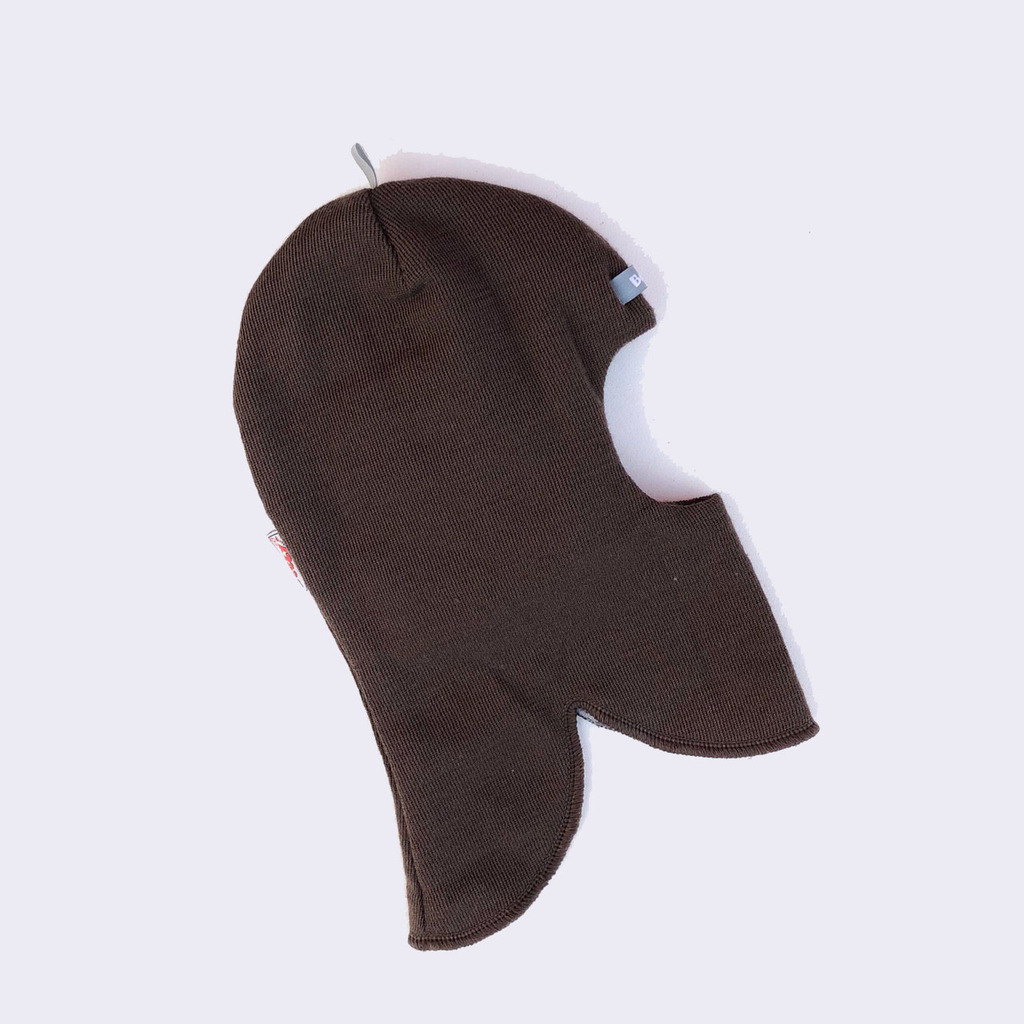 Зимний шлем-балаклава "Темно-коричневый"