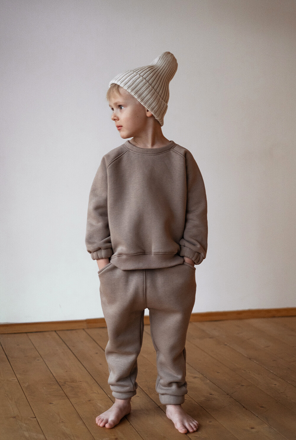 Трикотажный костюм с начёсом, ko-ko-ko