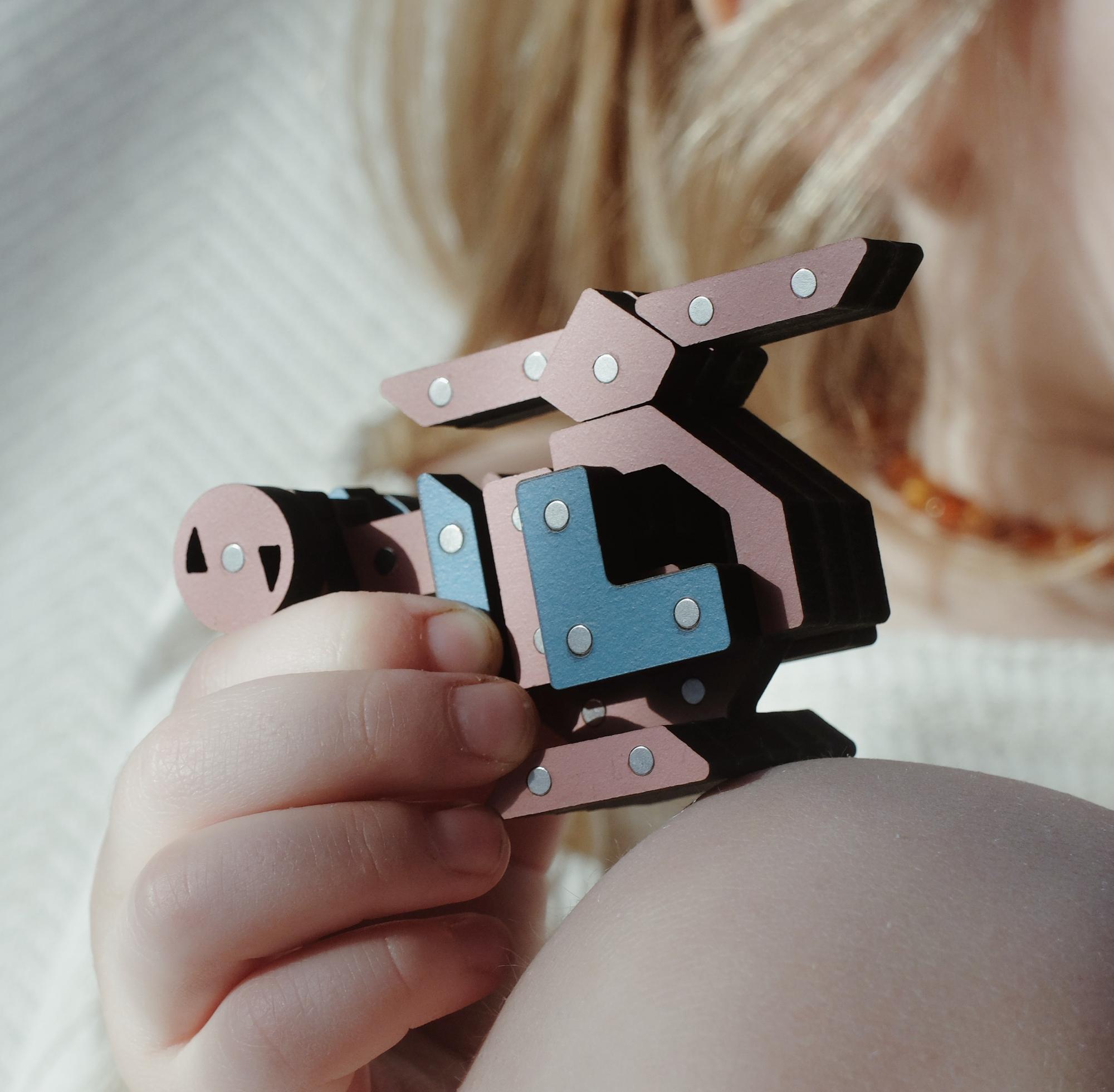 Магнитный конструктор "4 в 1"