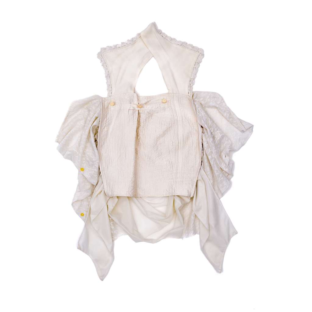 Shirt-back top