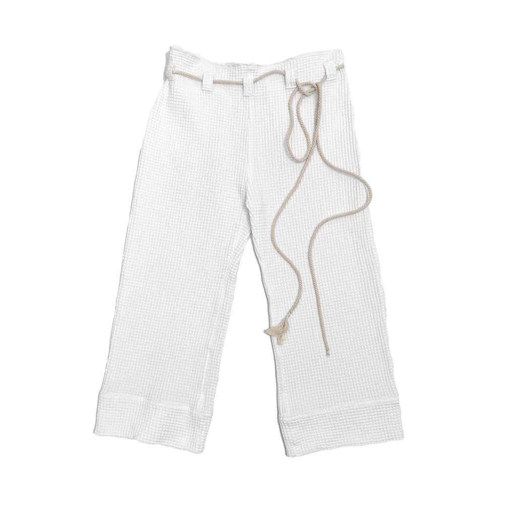 Waffle pants