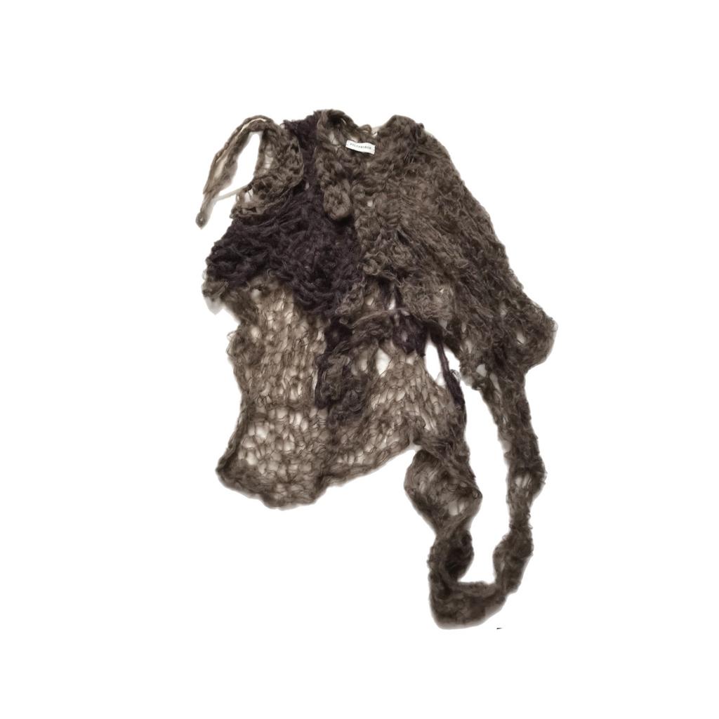 Mix knit piece