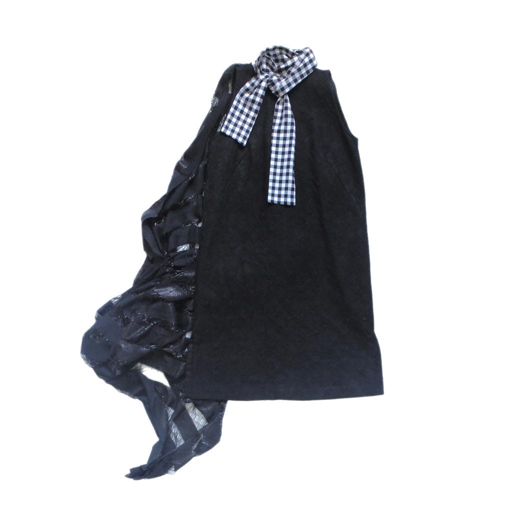Black evening dress