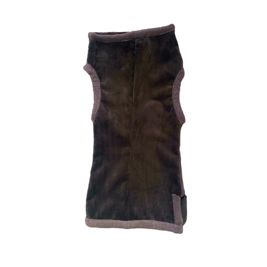 POLYHEDRON x GOOD & BAD: Velour Mini Dress