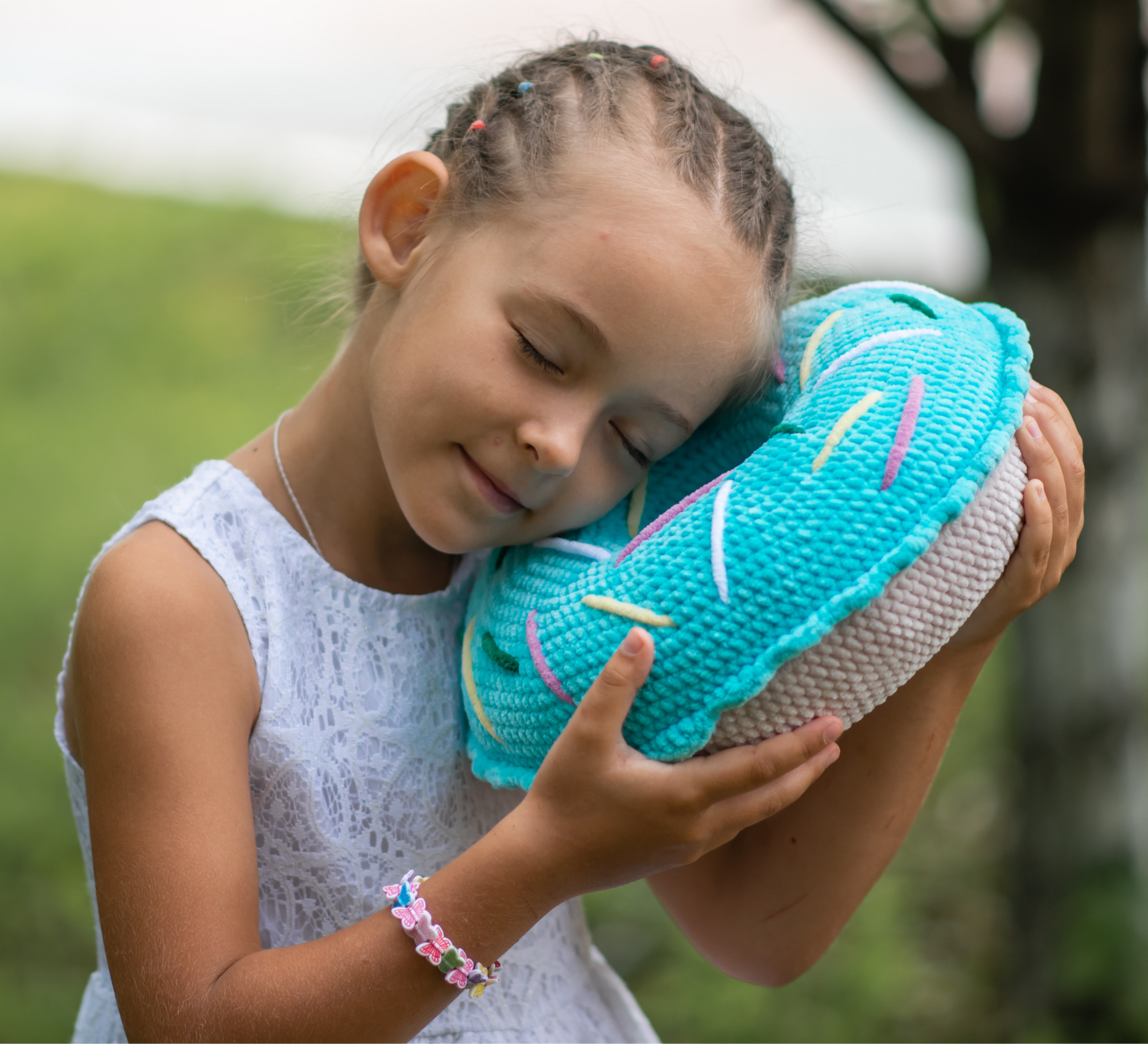 Мастер-класс Пончик-подушка