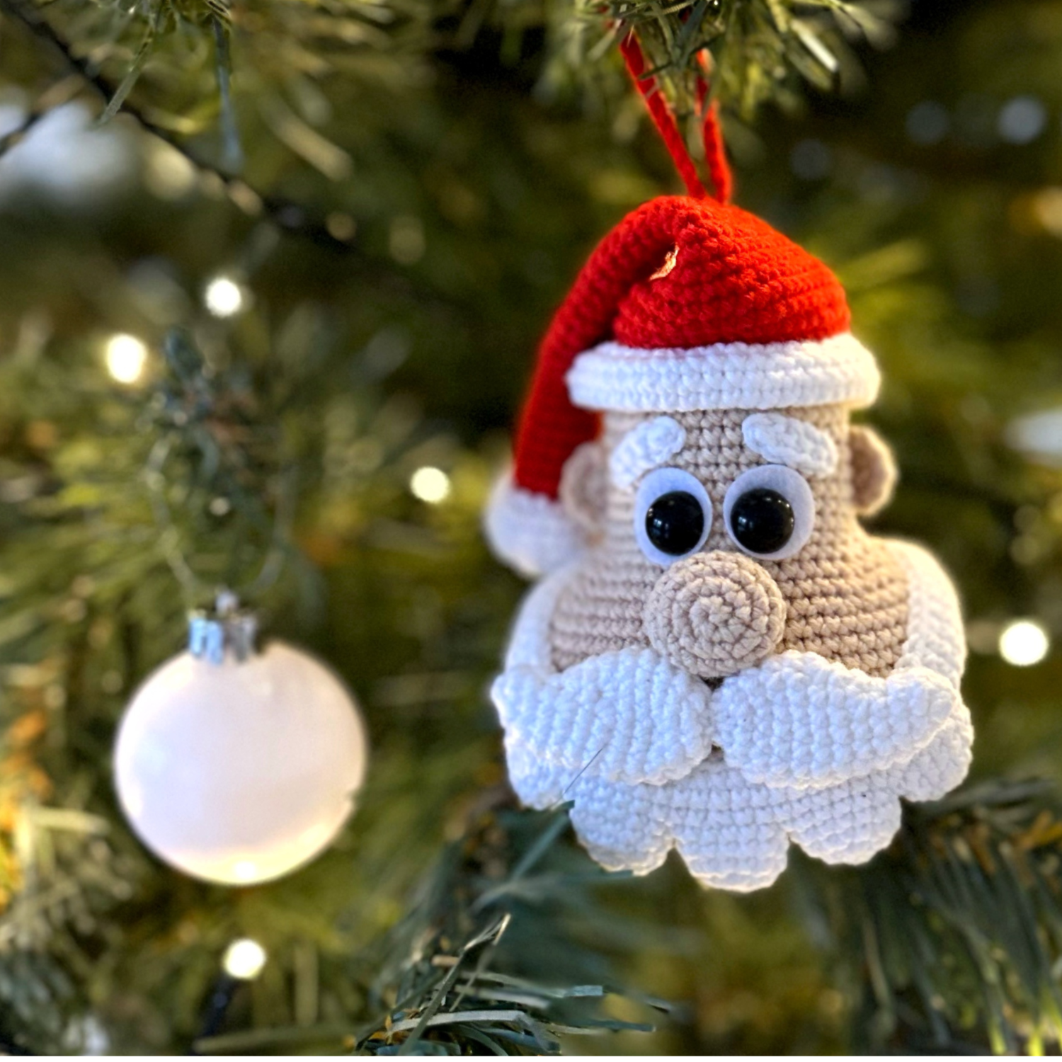 Мастер-класс Новогодняя игрушка Дед Мороз