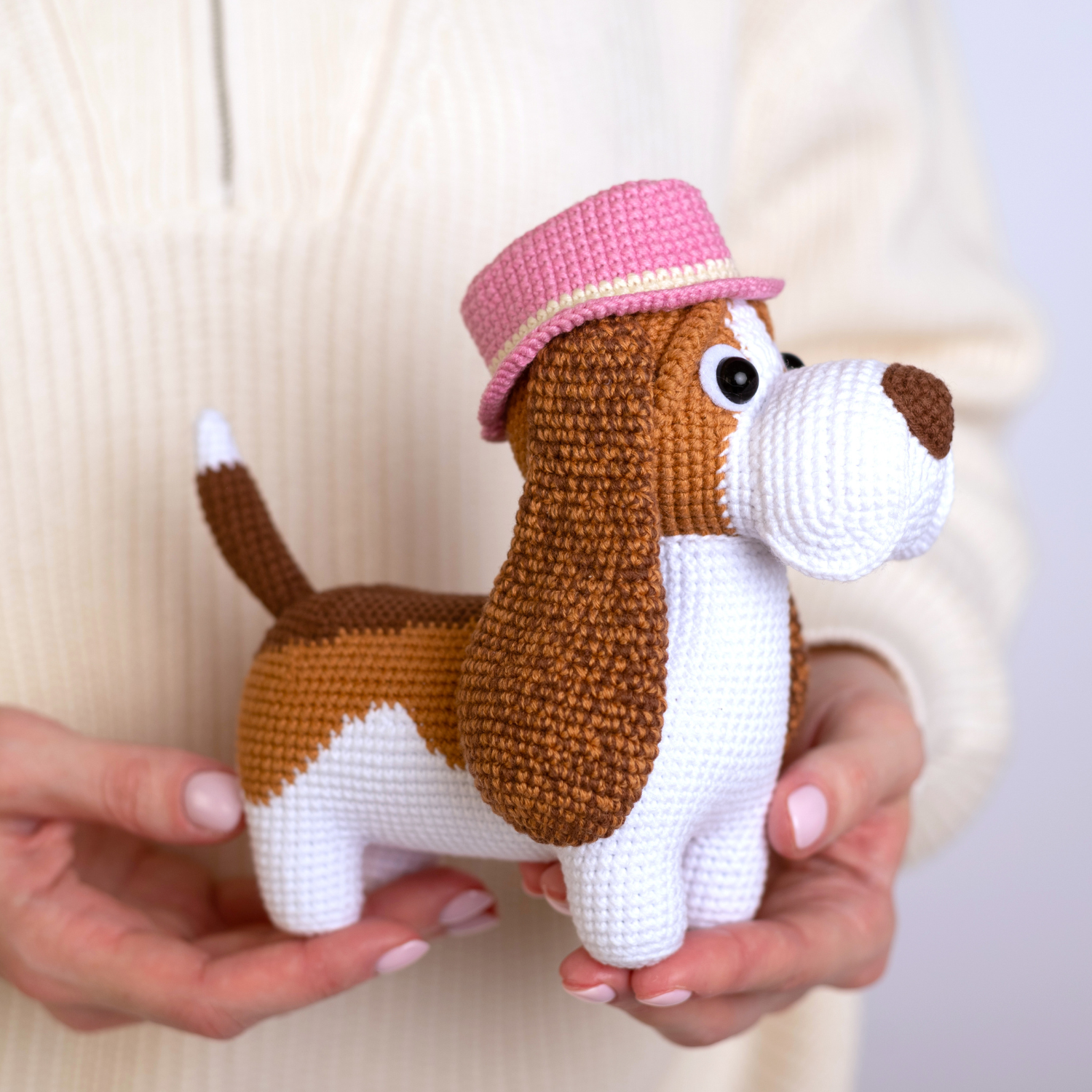 Мастер-класс Щенок Бассет