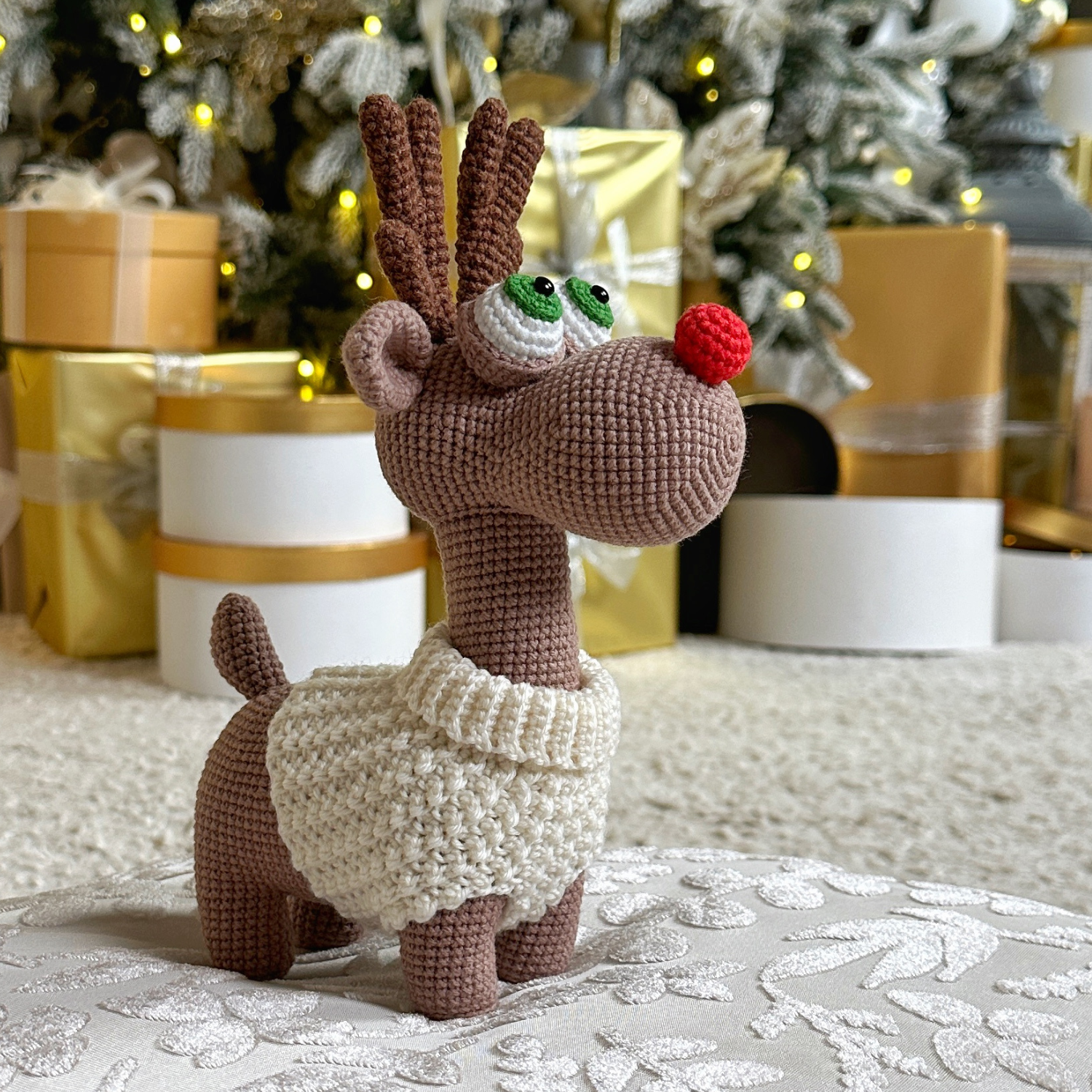 Мастер-класс Олень Рудольф