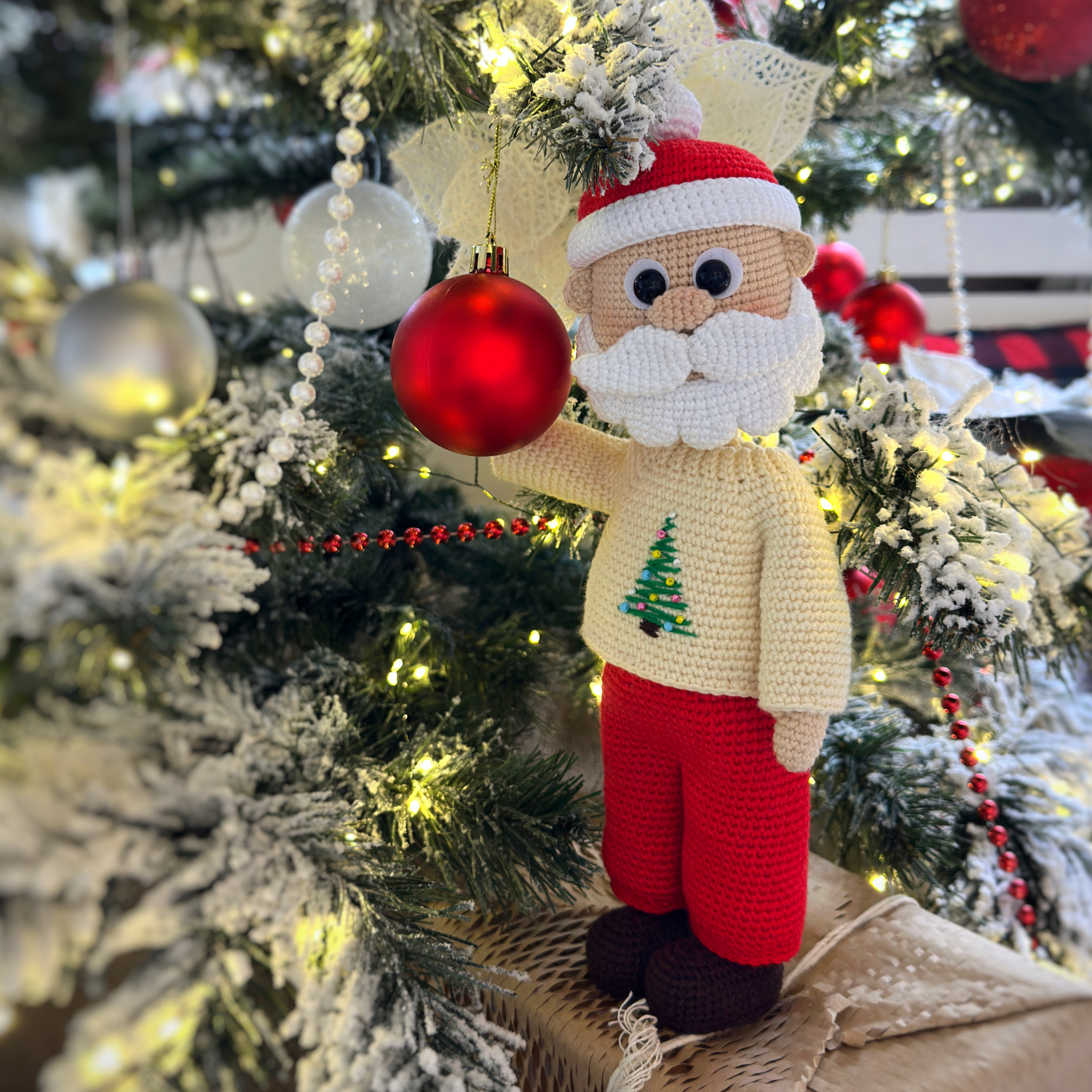 Мастер-класс Новогодний Санта