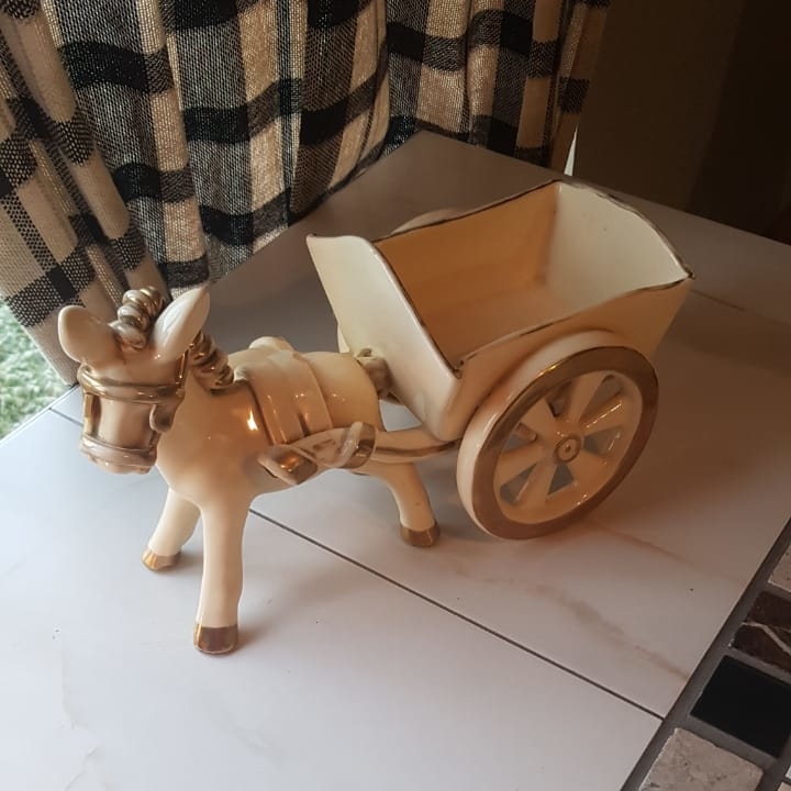 Конфетница "Ослик" фарфор, Франция