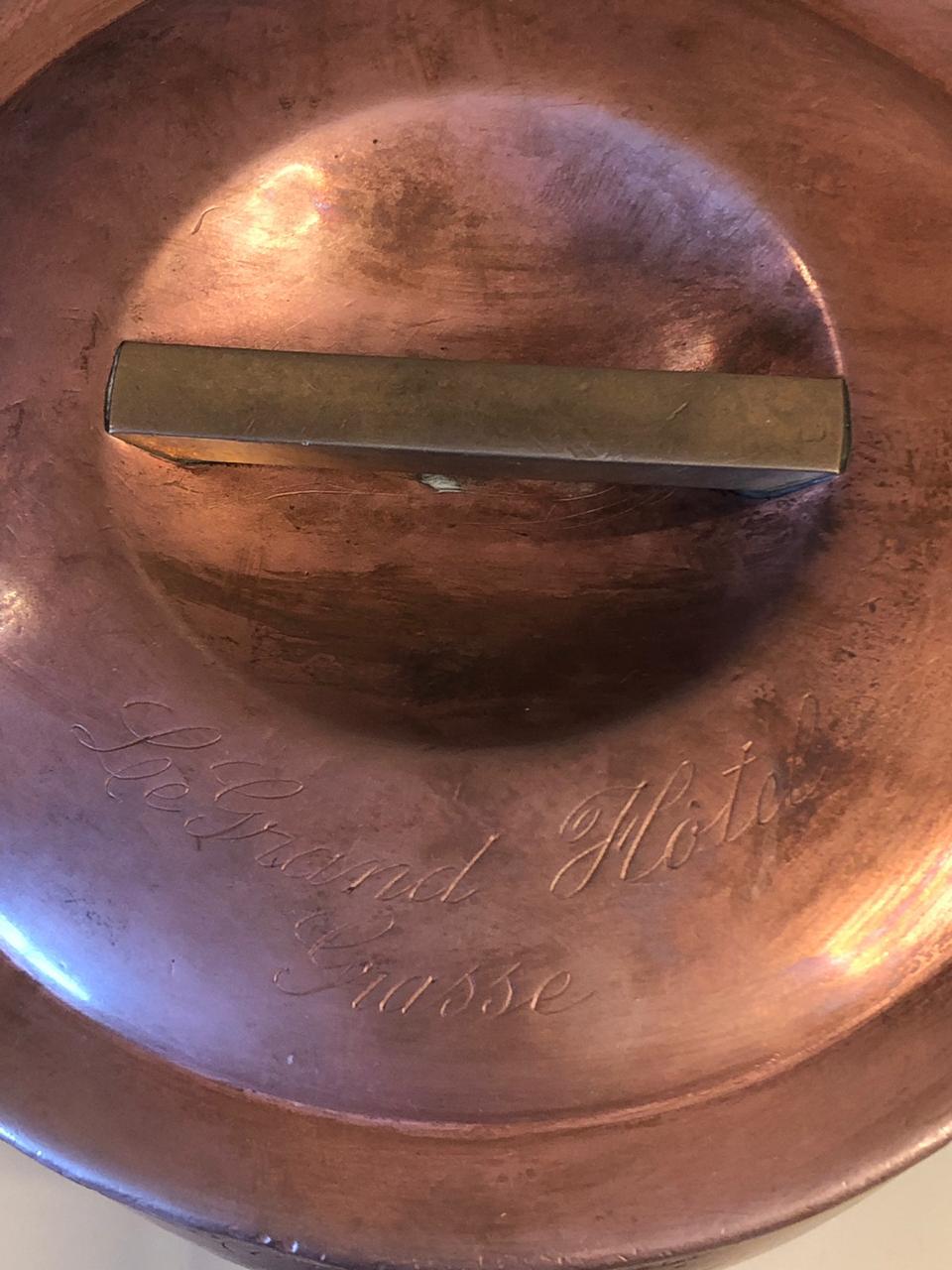 Кастрюля медь/серебрение, 700ml, Швейцария