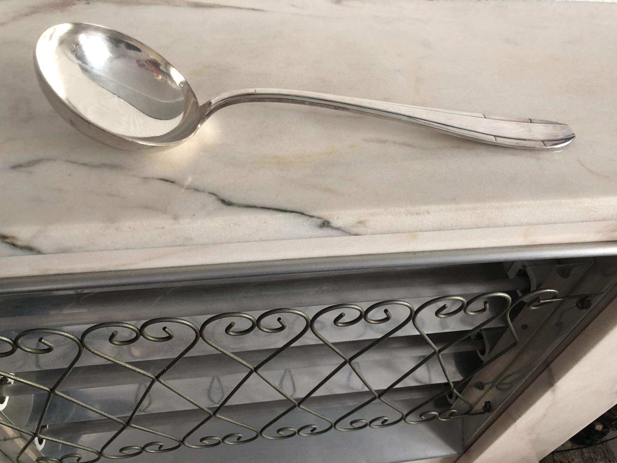 Половник металл, винтаж, Франция