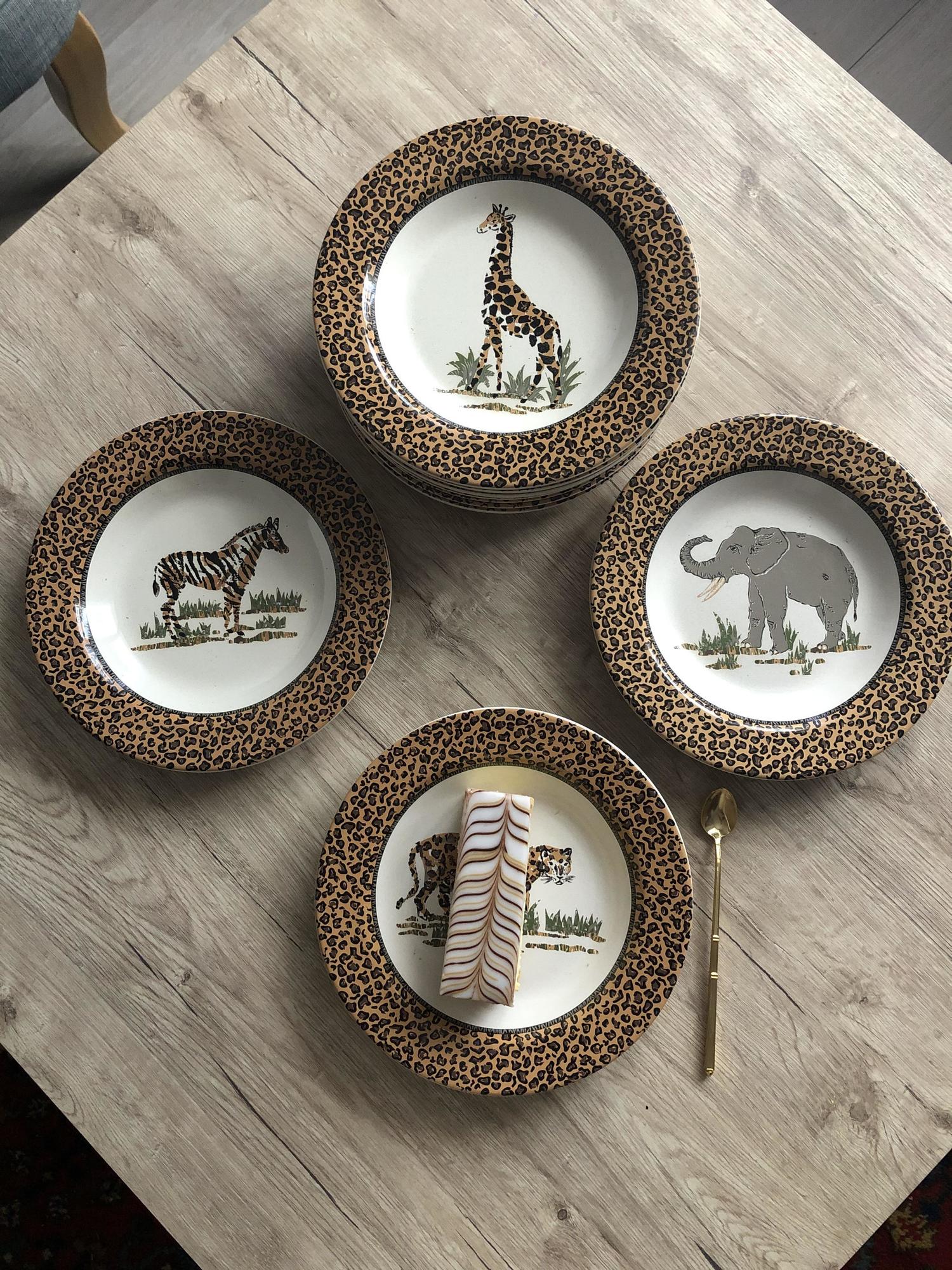 НАБОР ТАРЕЛОК ИЗ 10шт «AFRICA»
