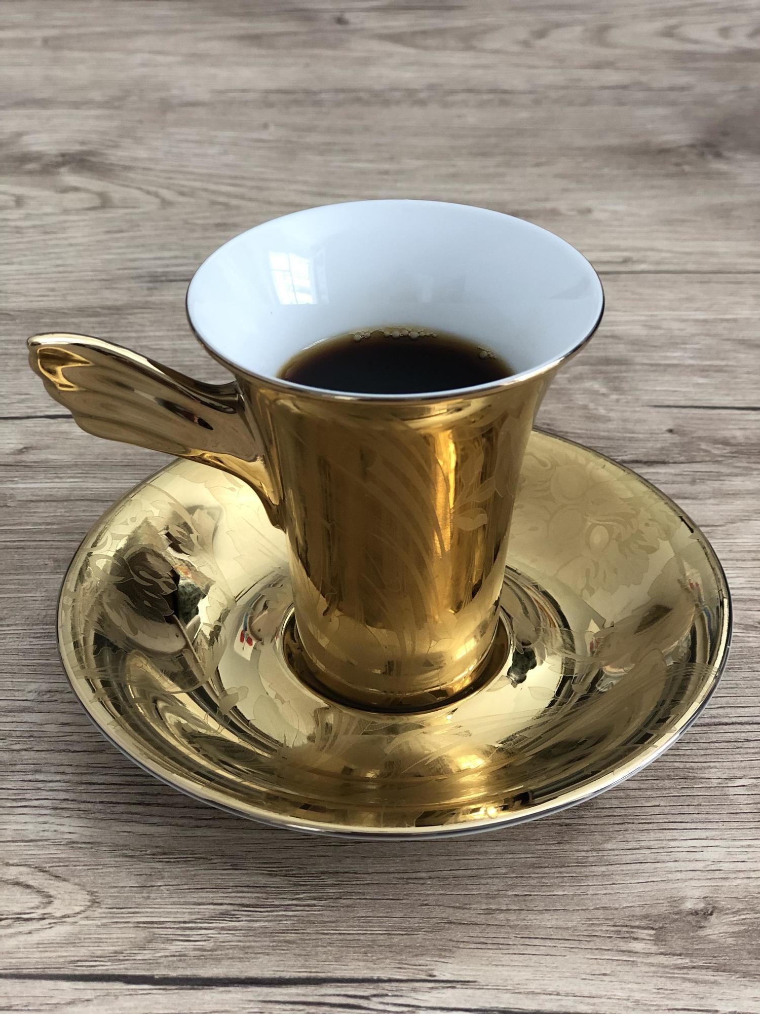 КОФЕЙНАЯ ПАРА VERSACE ROSENTHAL "VANITY LA DOREE"