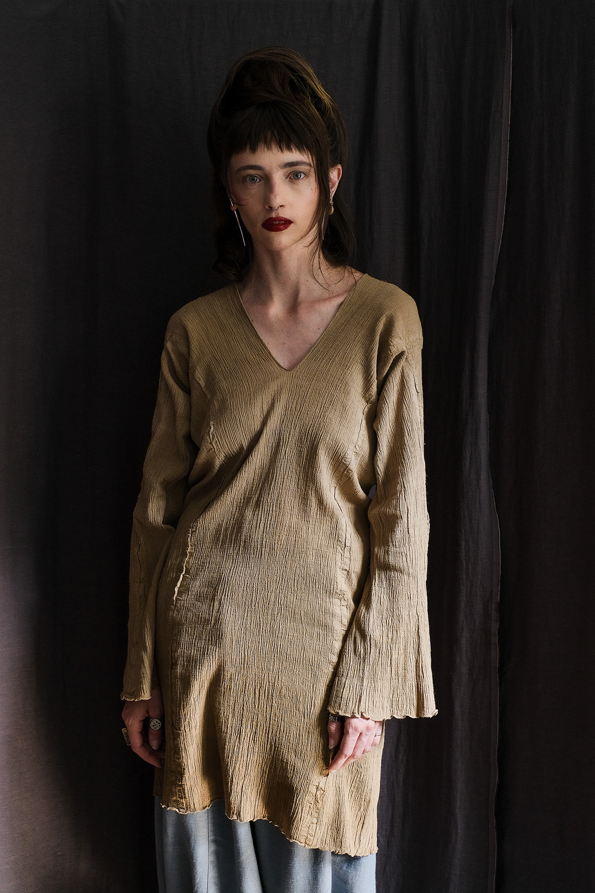 Туника антикварная шёлковая