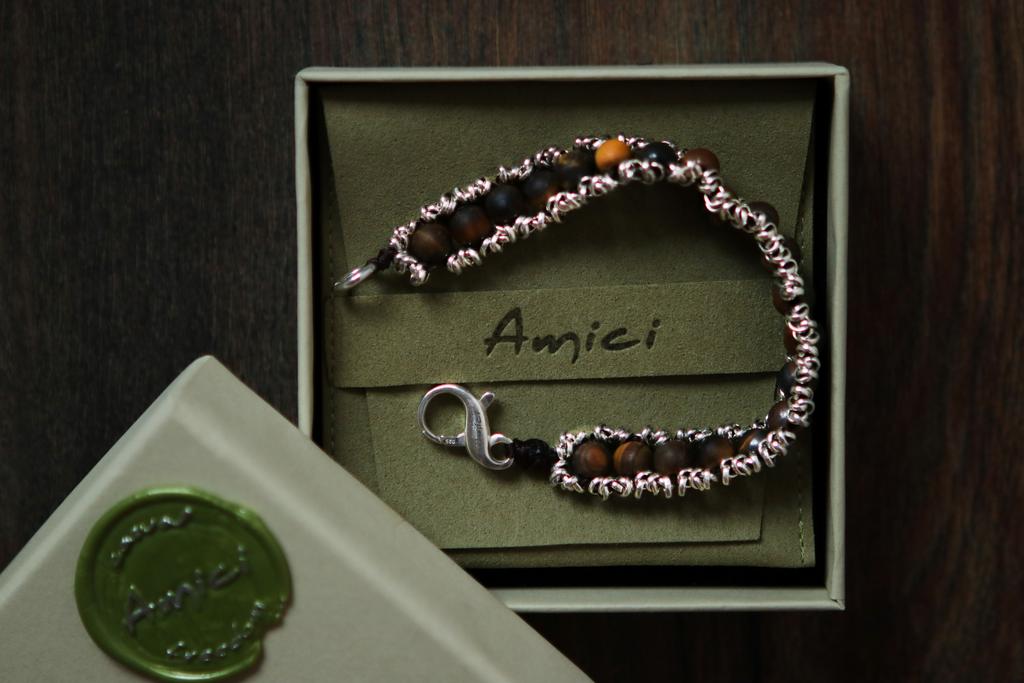 Браслет, серебро 925, яшма. Am021