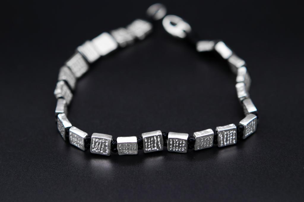 Браслет, серебро Am014