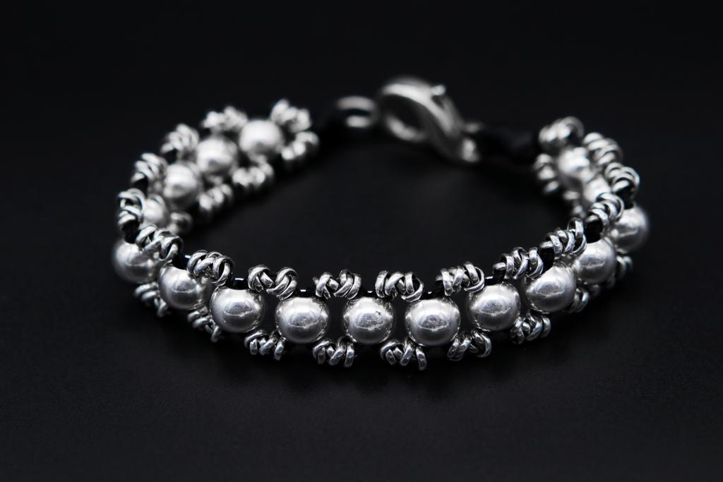 Браслет, серебро Am033