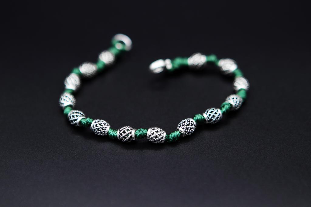 Браслет, серебро Am041