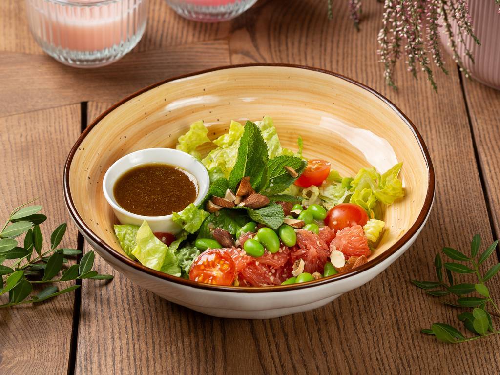 салат с грейпфрутом