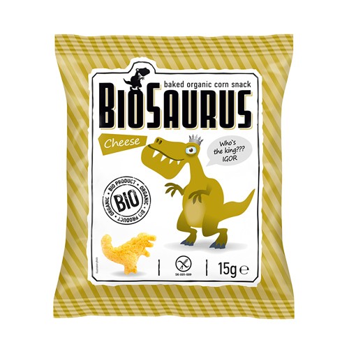кукурузные снеки Biosaurus с сыром