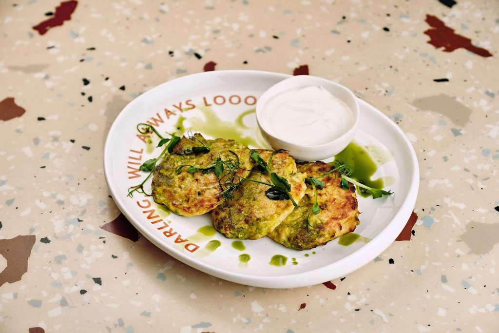 оладьи из цукини со сметаной