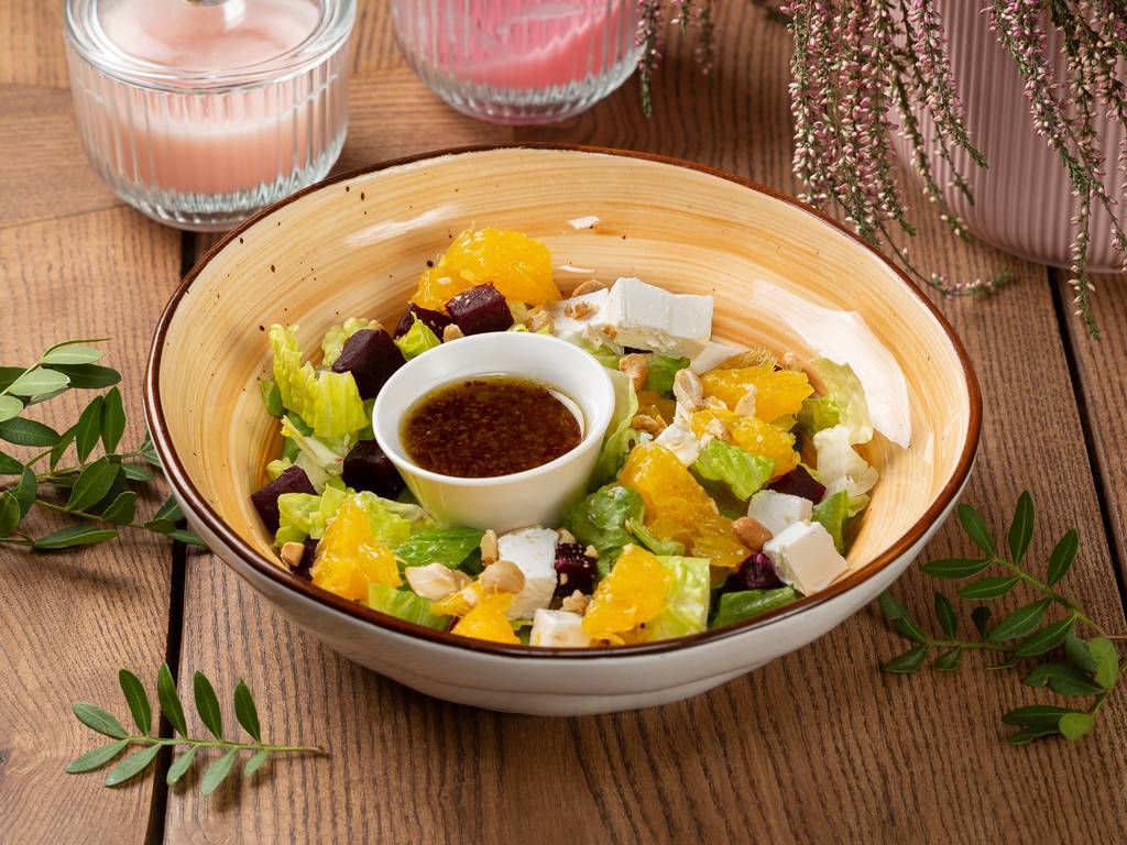 салат со свеклой