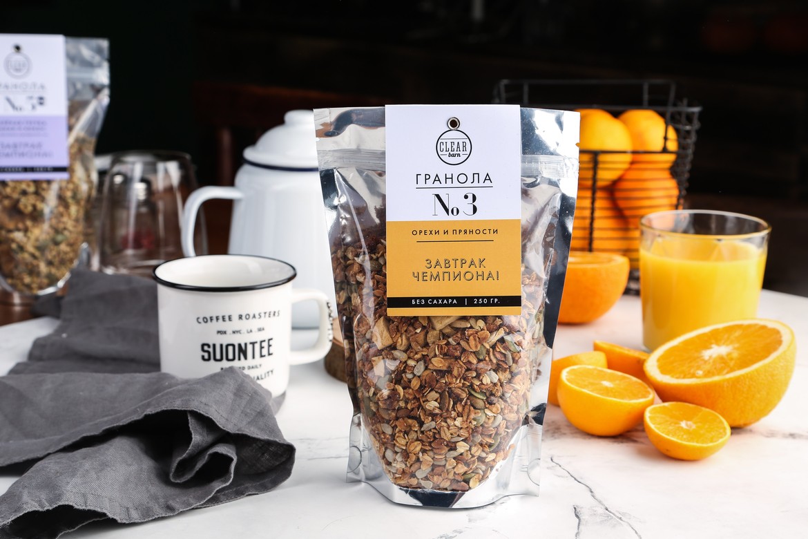 Гранола №3 Орехи и Пряности