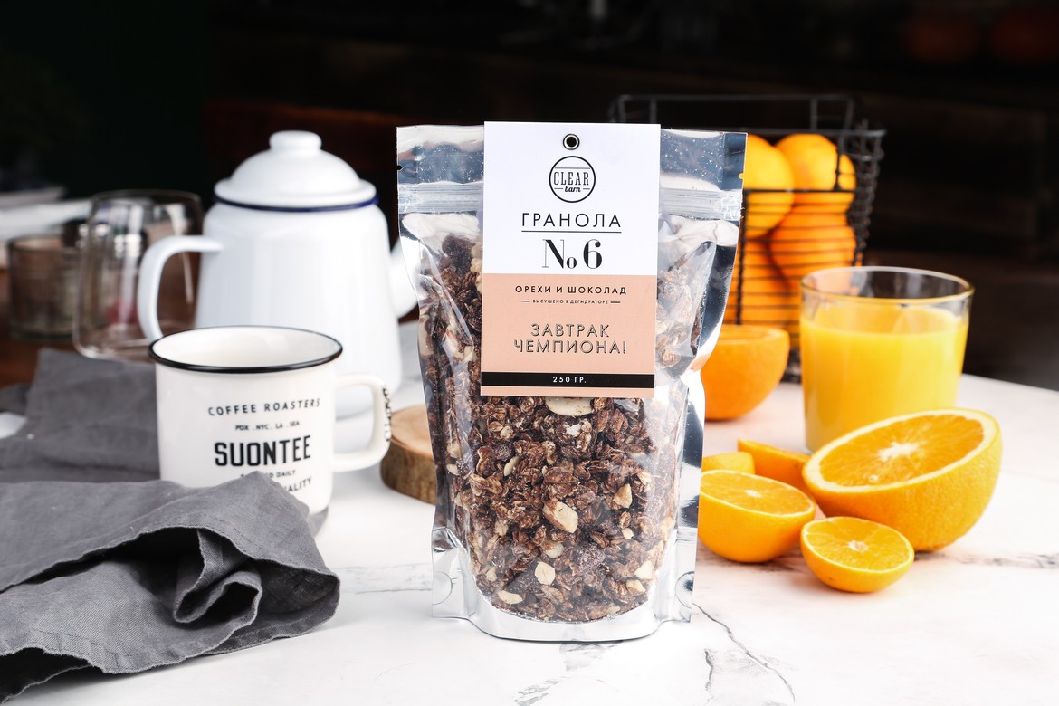 Гранола №6 Орехи и Шоколад