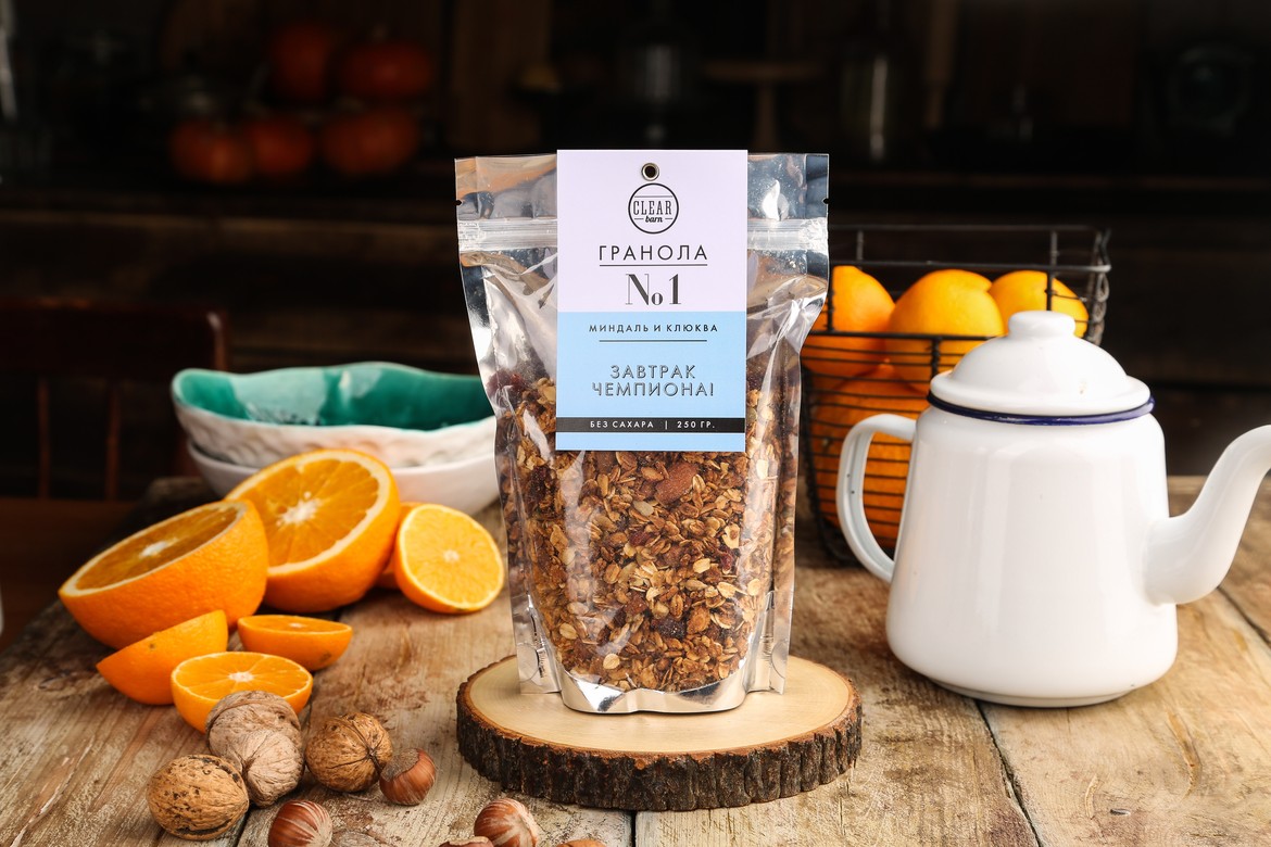 Гранола №1 Миндаль и Клюква