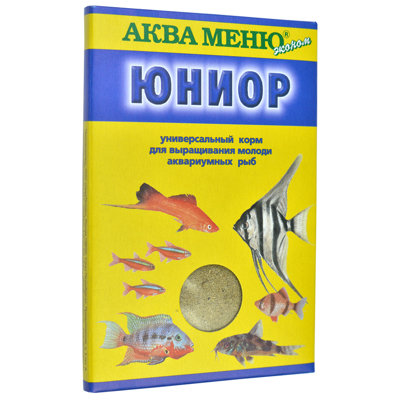 ЮНИОР — ежедневный корм для молодняка аквариумных рыб