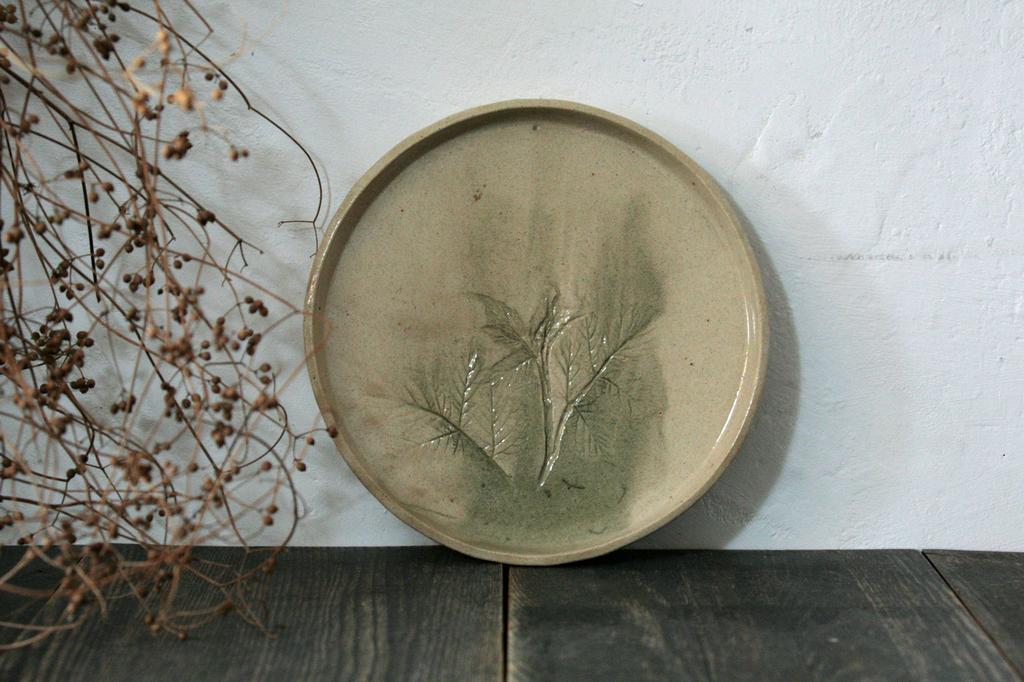 Тарелка Rustic Fog