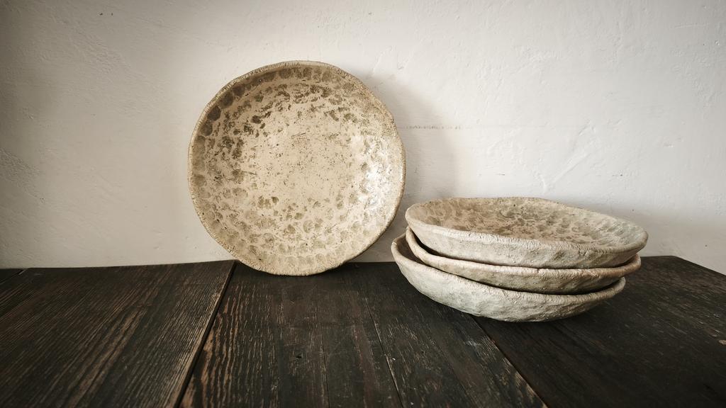 сет 4 тарелки River Stone