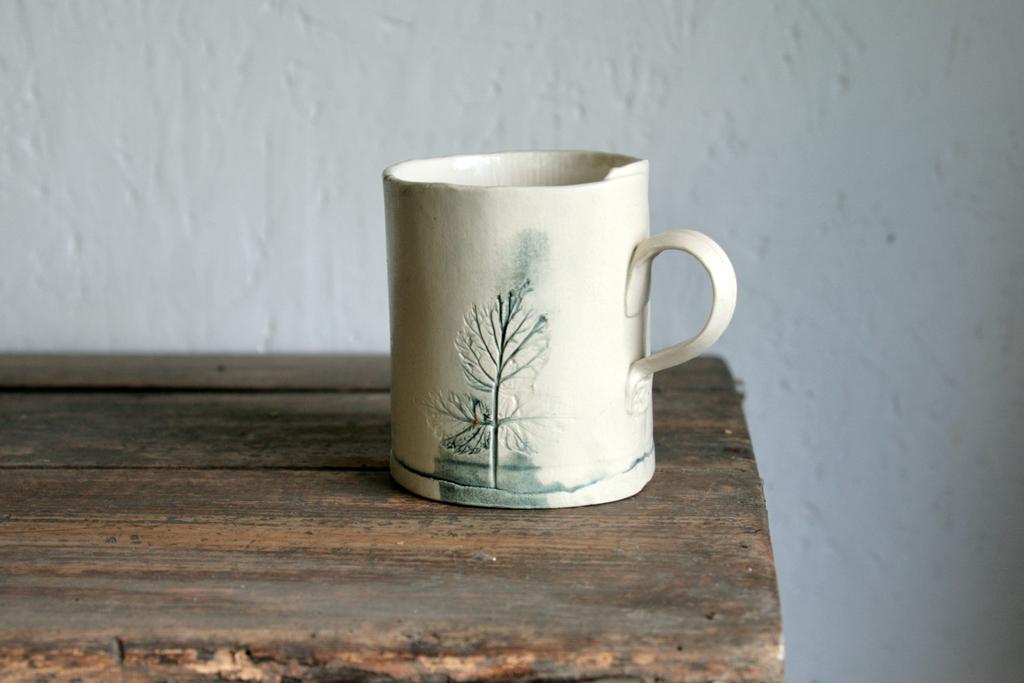 Кружка Rustic Fog white