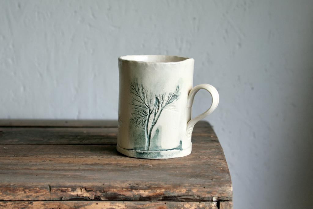 Кружка Rustic Fog white