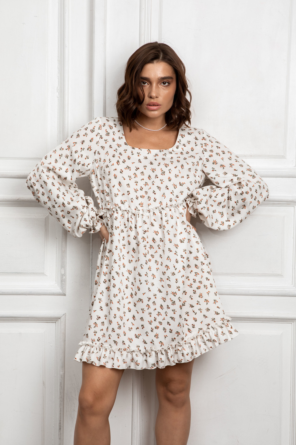 Платье Louise молочного цвета