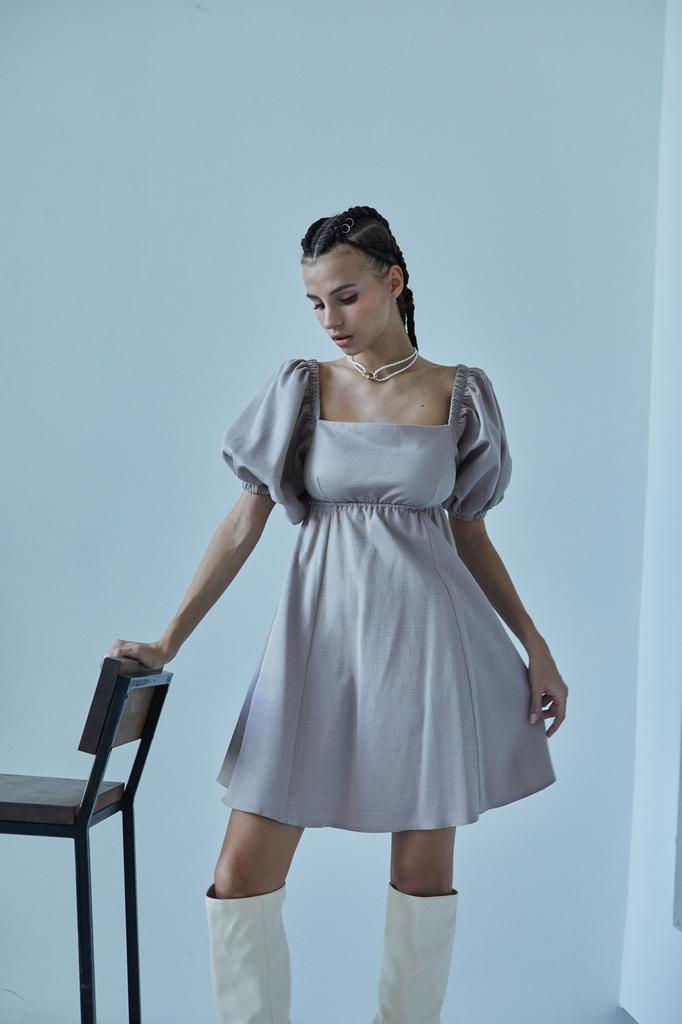 Платье Marie кофейного цвета