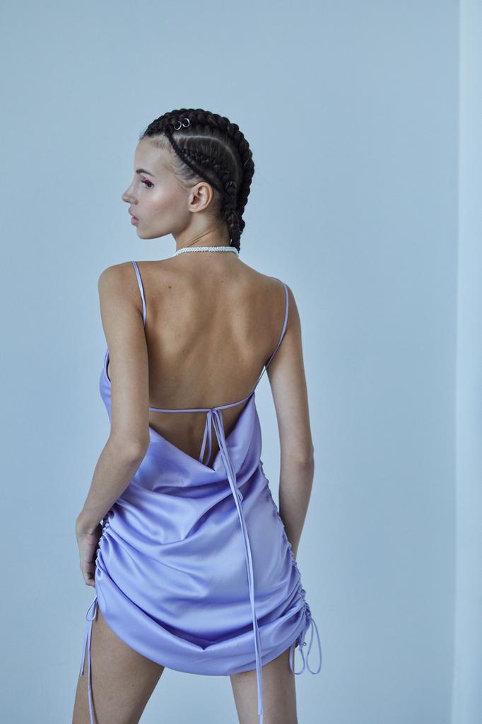 Платье Saint лавандового цвета