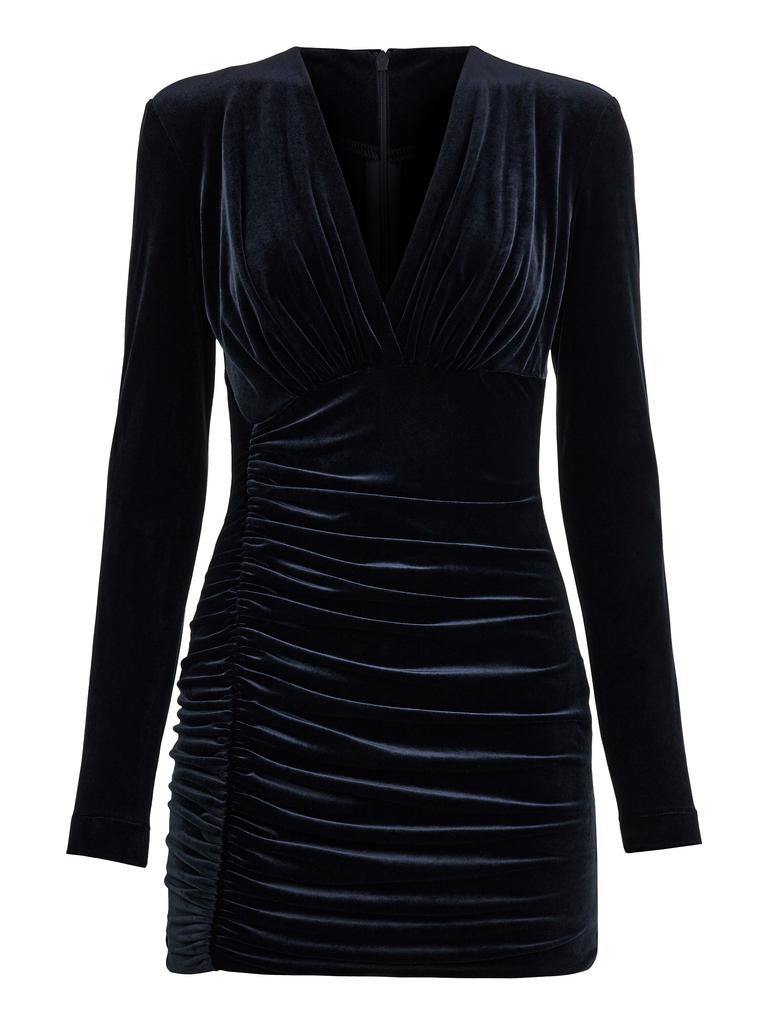 Платье Giorgia из бархата черного цвета
