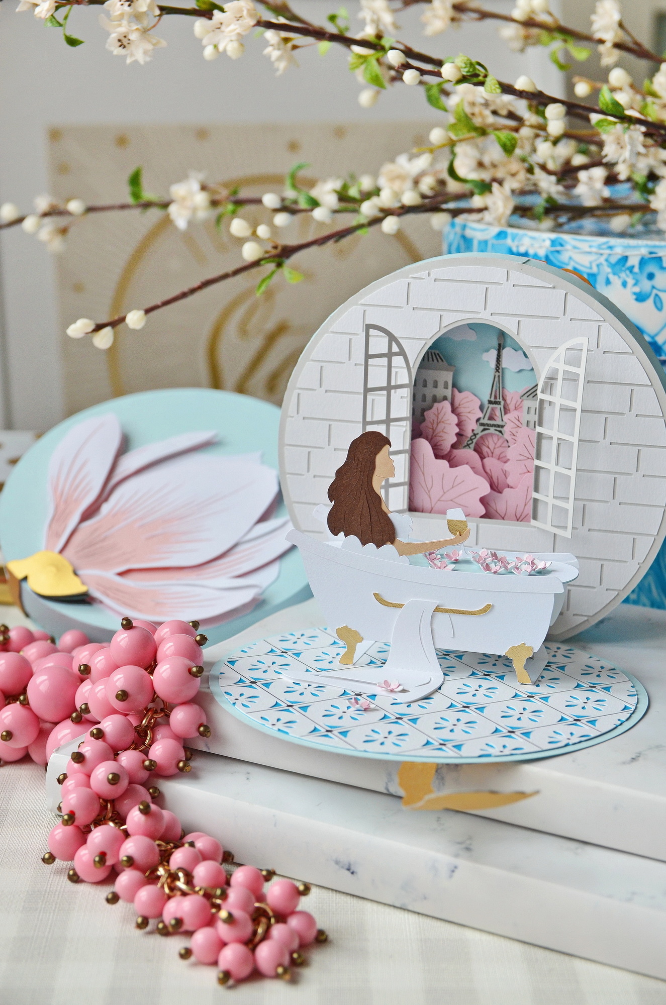 Открытка Магнолии