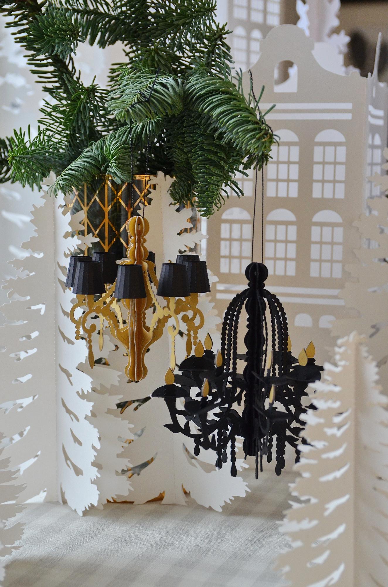 Елочные игрушки Люстры Классика