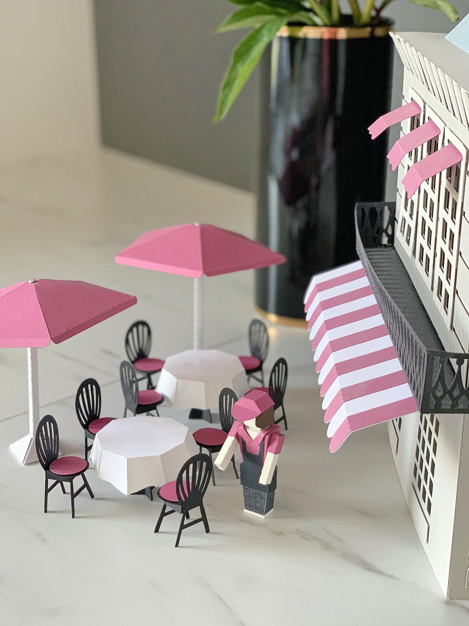 Мебель для Парижского кафе