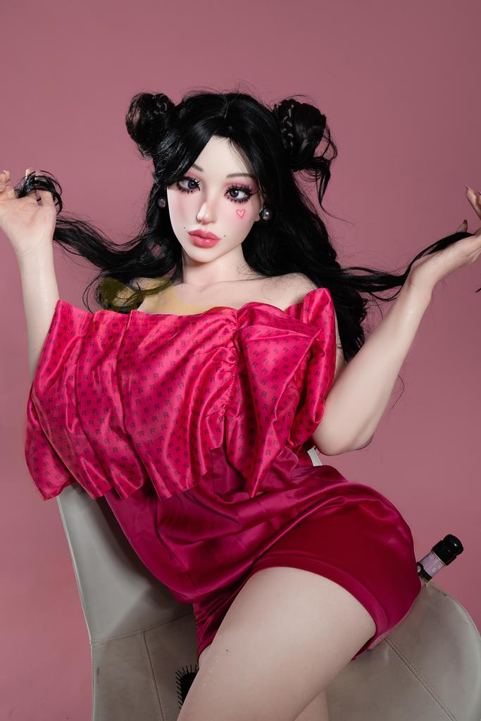 Realistic silicone sex doll irontech doll 158 cm - Bailey pink