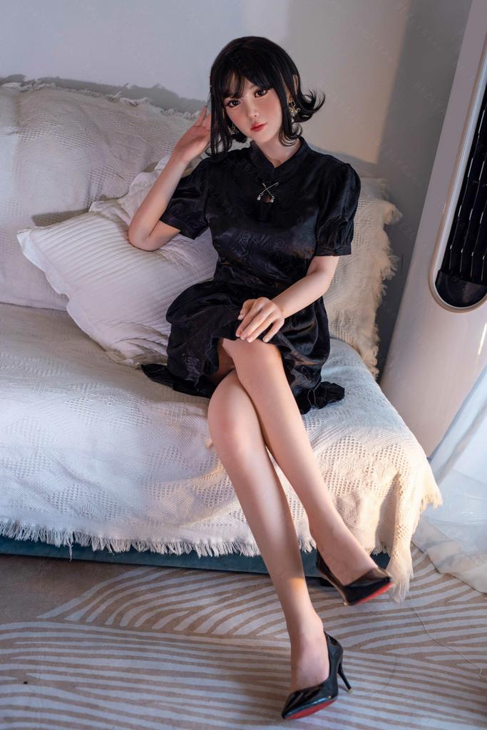 Realistic Silicone sex doll BEZLYA [2.1] 160 cm - HIBISCUS CHEONGSAM