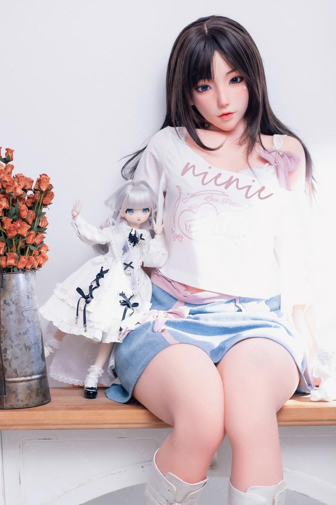 Realistic TPE sex doll BEZLYA [2.0] / ROS with silicone head 155 cm - CYRTENTHERA