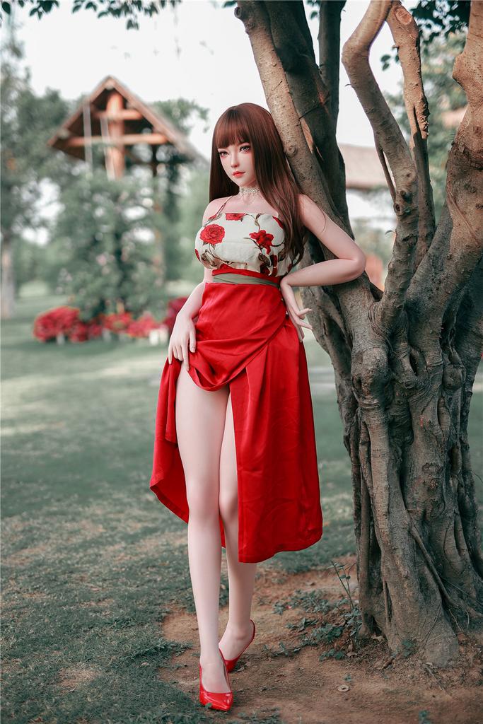 Realistic Silicone / TPE JY sex doll 163 cm - Peaches